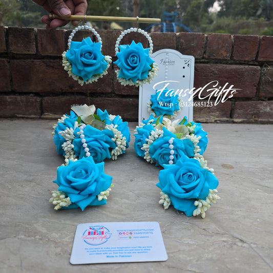 Fansy Floral Gajry Set