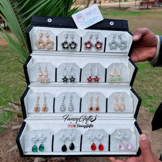 Trending Jhumka Box with 16 Set of Jhumkas Premium Quality