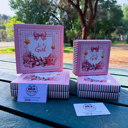 Empty Sweet Boxes - Baby Girl