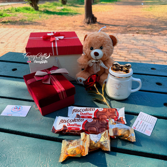 Surprise Gift Box - Complete Valentine Deal with Mug