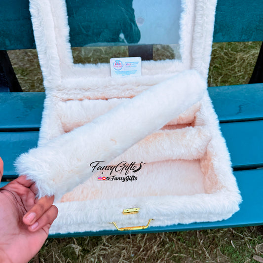 Fluffy Bangle Organizer Without Bangles