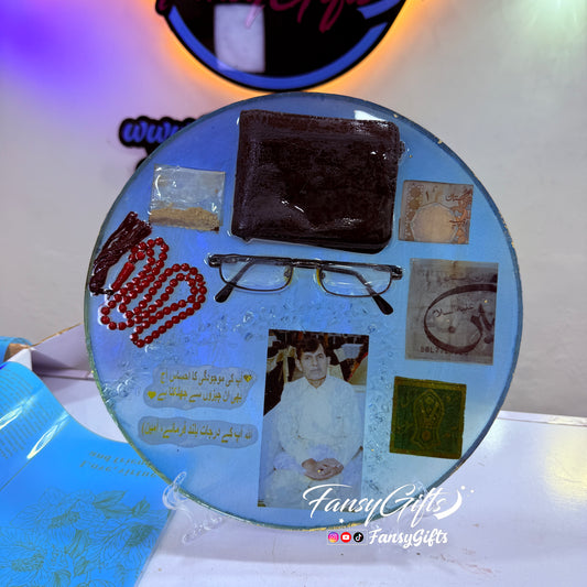 Preserve Their Memory in Resin — Any Items, Photo & Quotation