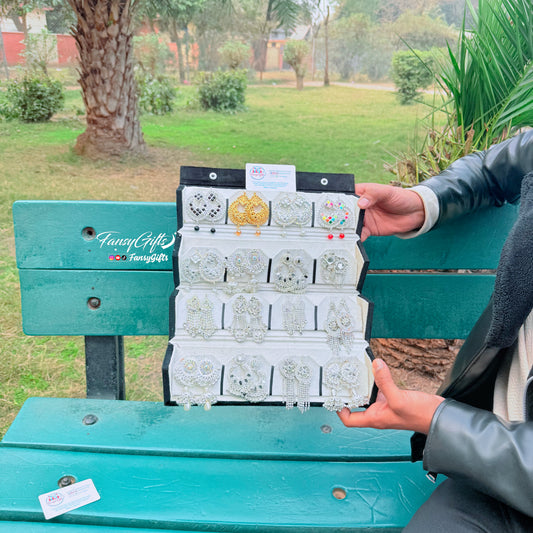 Trending Jhumka Box with 16 Set of Jhumkas Premium Quality