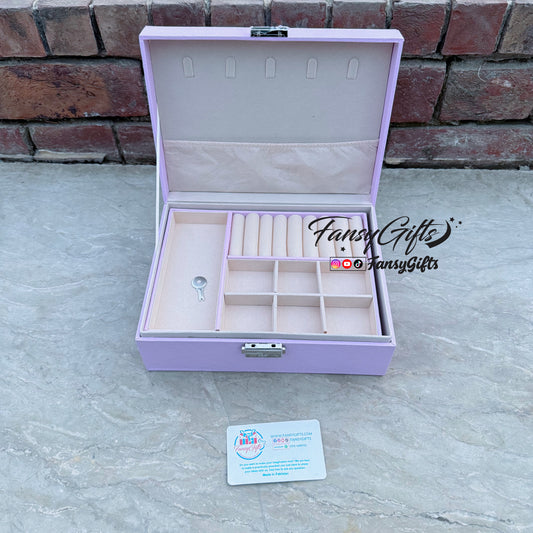 Mini Travel Jewellery Box with Customized Name