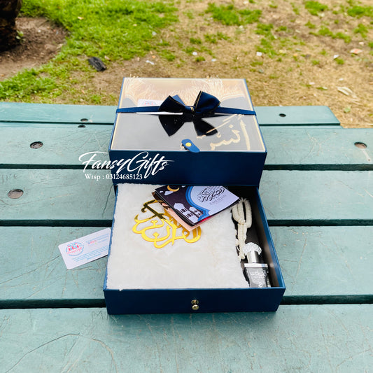 Transparent Drawer Box Islamic Gift Set