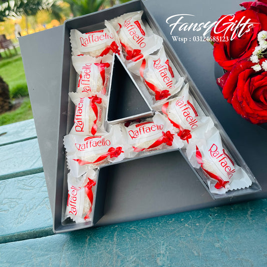 Customizable Tray with Couple Initials - Letter & Heart Design