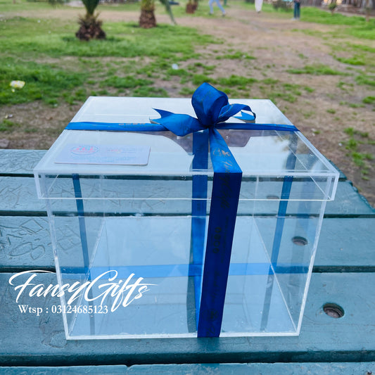 Empty Acrylic Box