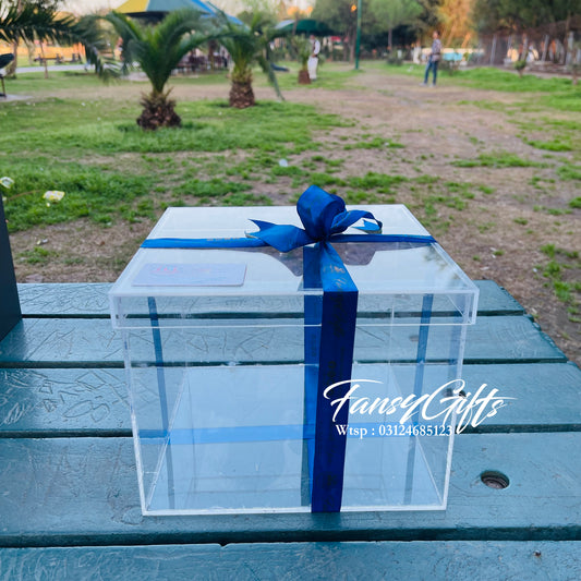 Empty Acrylic Box