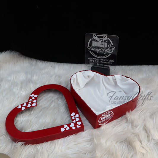 Empty Transparent Heart for Gift Packing