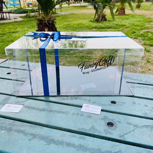 Empty Acrylic Box - Large Size