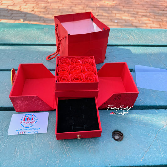Surprise Empty Ring and Necklace Box Premium Quality