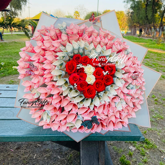 Customizable Money Bouquet - PKR 20,000